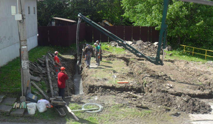 7. fotografia fotogalérie Hasičská zbrojnica – výstavba 2019