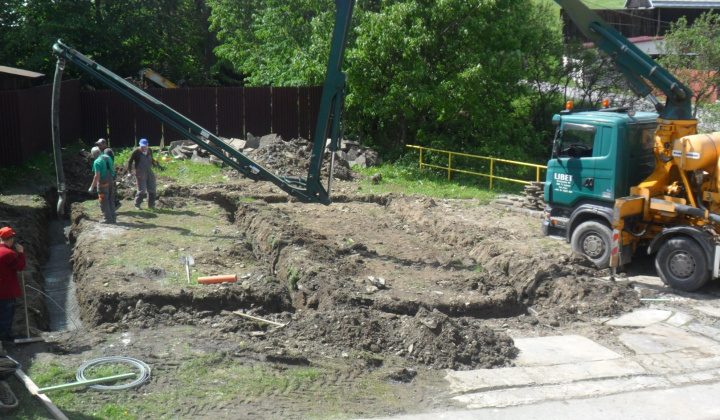 8. fotografia fotogalérie Hasičská zbrojnica – výstavba 2019