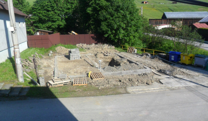 12. fotografia fotogalérie Hasičská zbrojnica – výstavba 2019