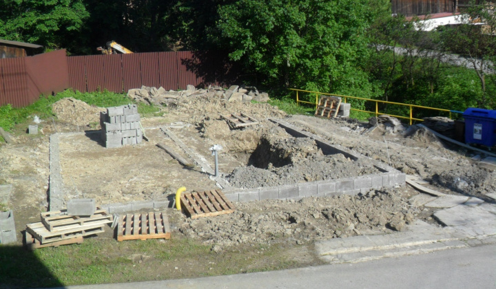 13. fotografia fotogalérie Hasičská zbrojnica – výstavba 2019