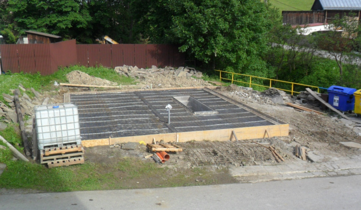 14. fotografia fotogalérie Hasičská zbrojnica – výstavba 2019