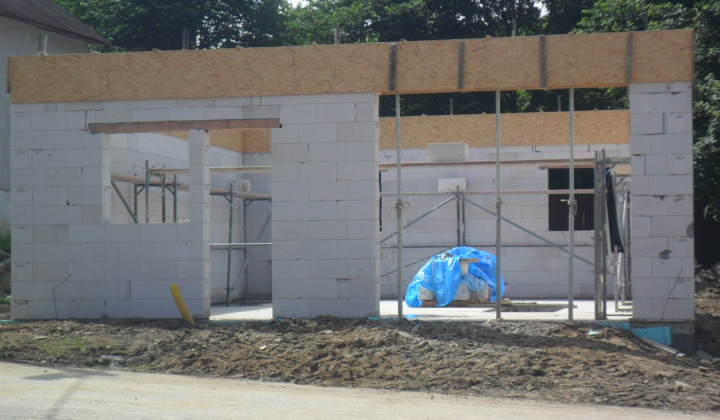 21. fotografia fotogalérie Hasičská zbrojnica – výstavba 2019