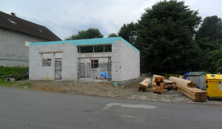 23. fotografia fotogalérie Hasičská zbrojnica – výstavba 2019