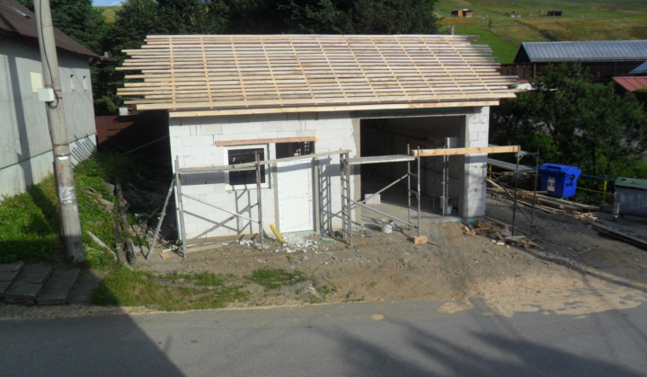 24. fotografia fotogalérie Hasičská zbrojnica – výstavba 2019