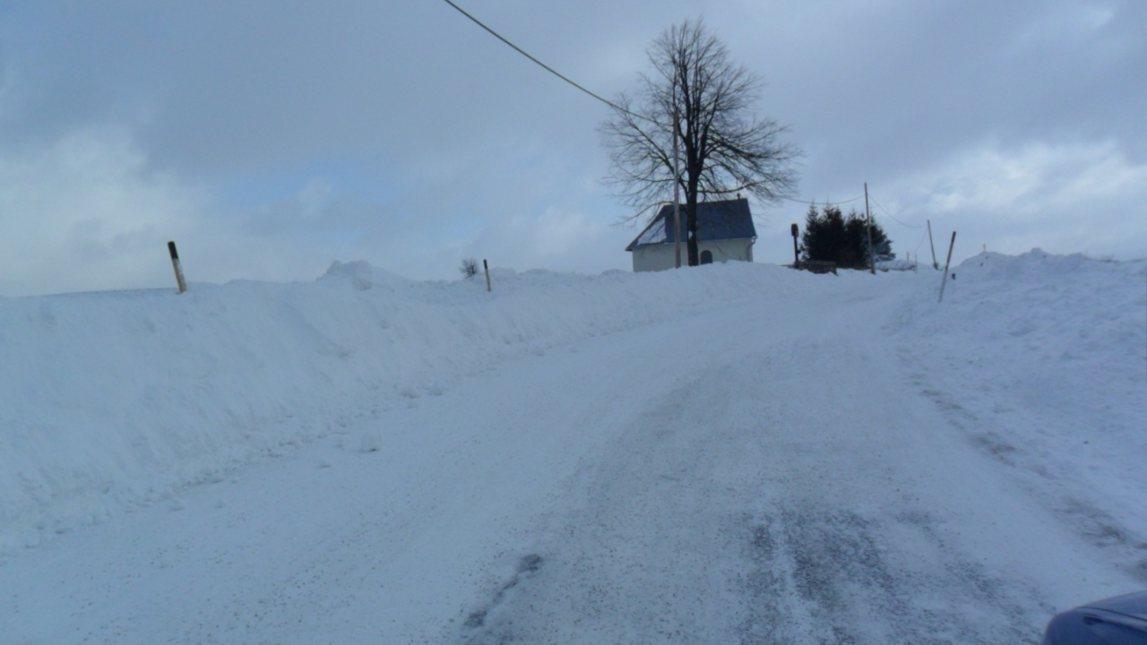 Fotografia fotogalérie Zima v Bajerovciach začiatok roka 2019