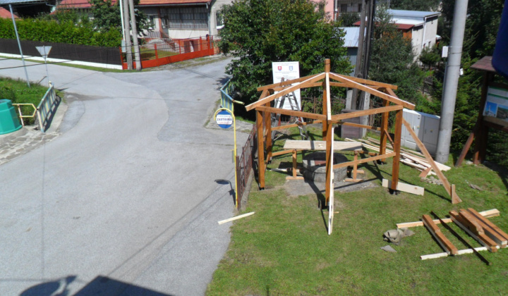 6. fotografia fotogalérie Úprava pozemku pred obecným úradom