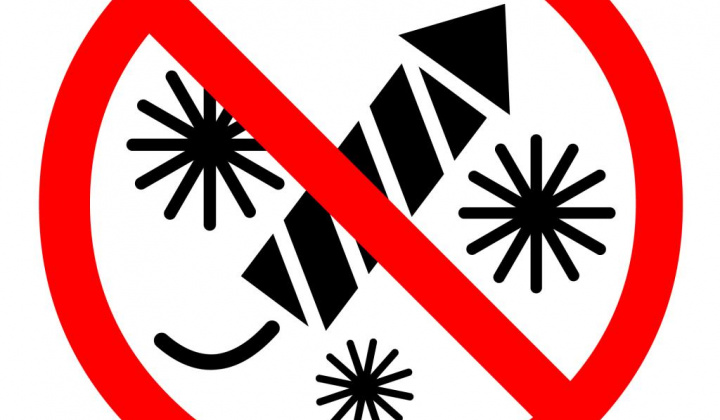 Fotka - Zákaz používania zábavnej pyrotechniky – UPOZORNENIE