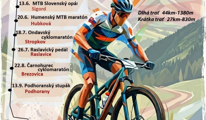 Fotka - Pozvánka na cyklopodujatie ''Čarnohurec'' 22. 8. 2026 Brezovica nad Torysou